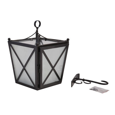 Iron Hanging Lantern With Scroll Hanger - Park Designs - The Fox Decor